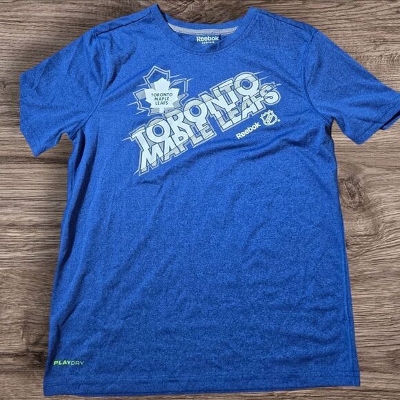 Reebok NHL Toronto Maple Leafs Hockey Tee Shirt - Picture 1 of 4
